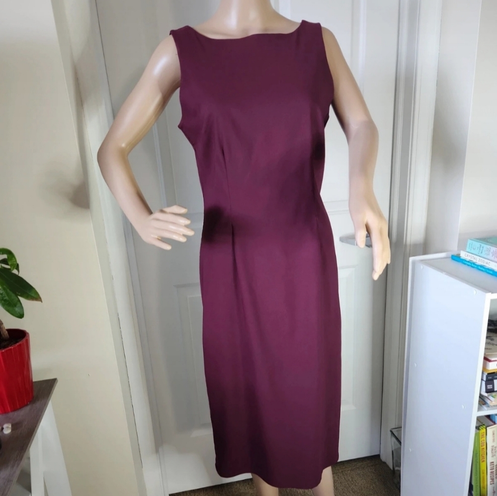 Monster Girl Burgundy Y2K Midi Dress size 7